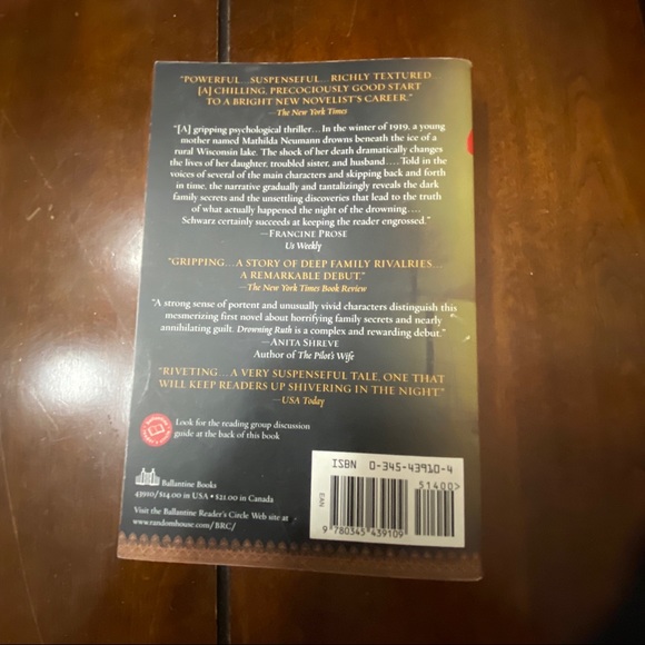 Drowning Ruth by Christina Schwarz - Picture 2 of 2